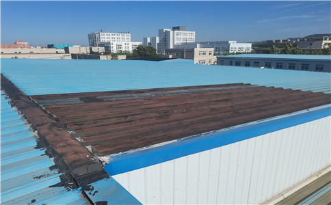 大连钢结构屋面漏水防水堵漏的方案
