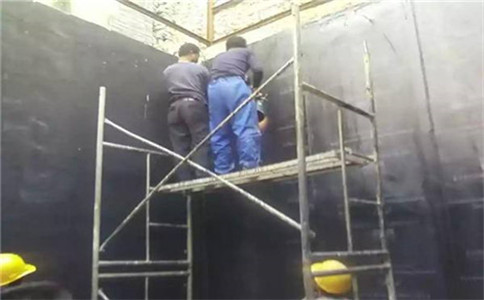 大连地下室防水涂料与卷材的复合施工方法